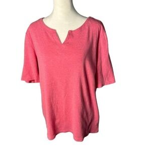 Talbots The Talbots Tee Pink Size XL